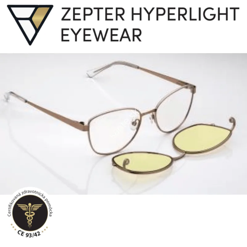 Zepter Hyperpolarizované okuliare Easyclip hnedé - Hnedá