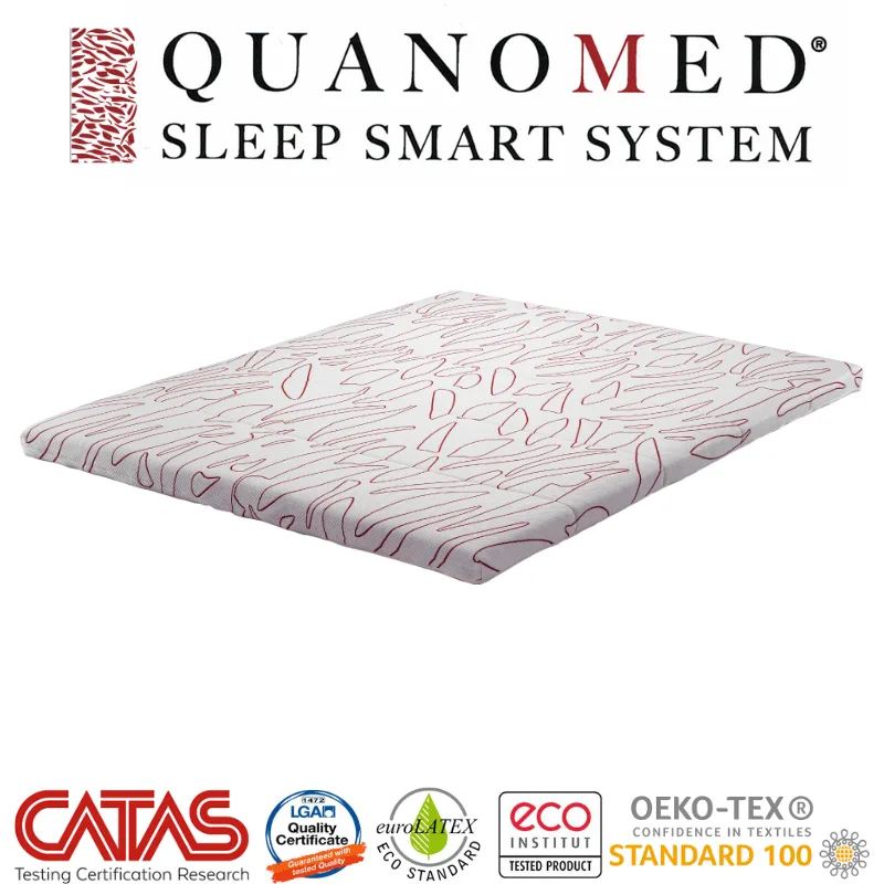 ZeniQuano – Luxusný latexový topper s poťahom ExtraQuano - 160 x 200 cm