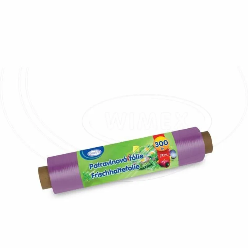 Potravinová fólie PVC 29 cm x 300 m jednotlivě balená [1 ks] (90810)