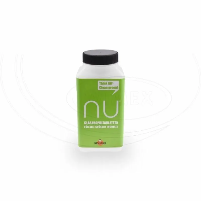 Tablety na mytí sklenic Spülboy NU 100 ks [500 g] (S0410)
