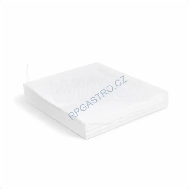 Ubrousky 2-vrstvé 40 x 40 cm bílé [250 ks] (88200)