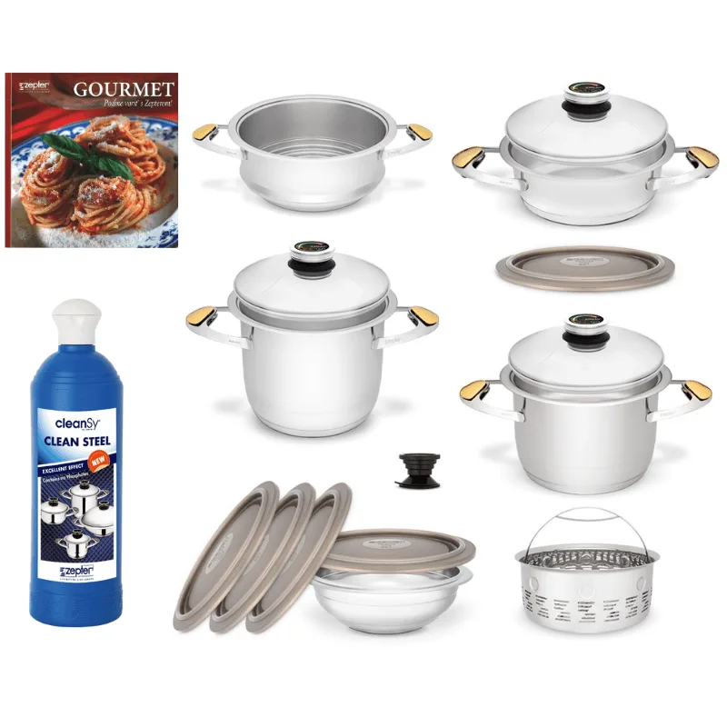 Zepter SET UNIVERSAL 24-dielna súprava nádob