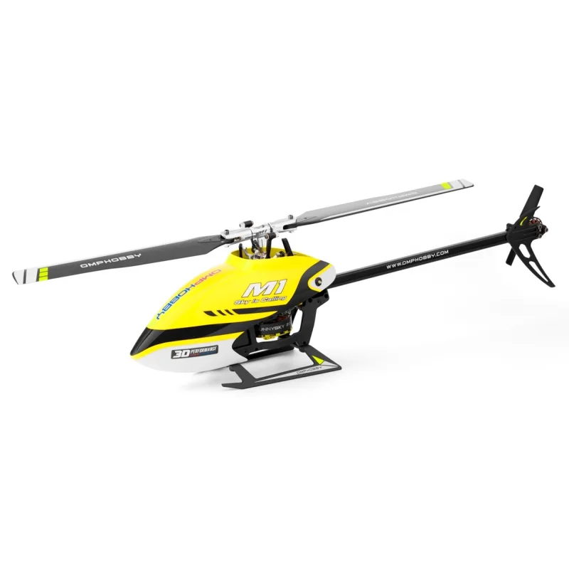 OMP M1 V1 RC 3D vrtulník ARF-Žlutá