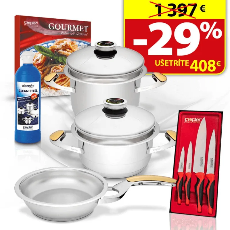 Zepter akciový SET PLUS s nožmi