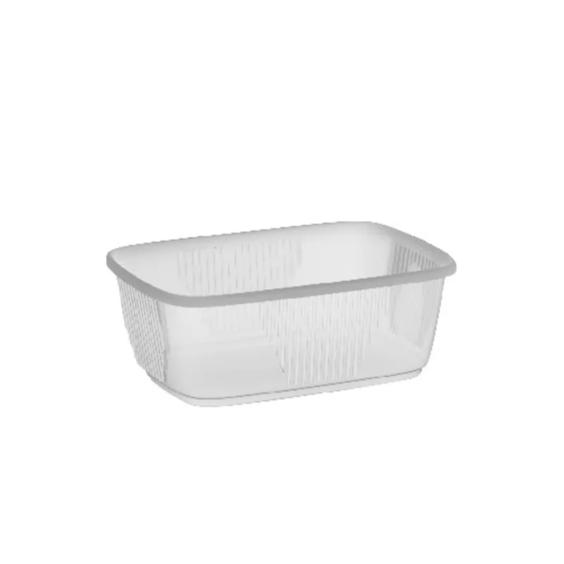 Miska hranatá průhledná 200 ml (PP) [100 ks] (77320)