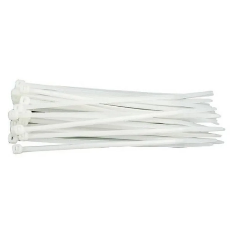 Stahovací Pásek Pro Kabely 2.5x98, Polyamid 6.6 Bílý