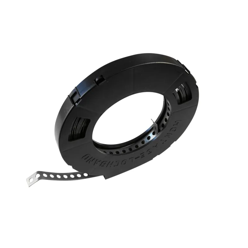 Pollmann Elektrotechnik GmbH Montážna kovová perforovaná pozinkovaná páska v kazete MP 17x0,75mm dĺžka 10 metrov