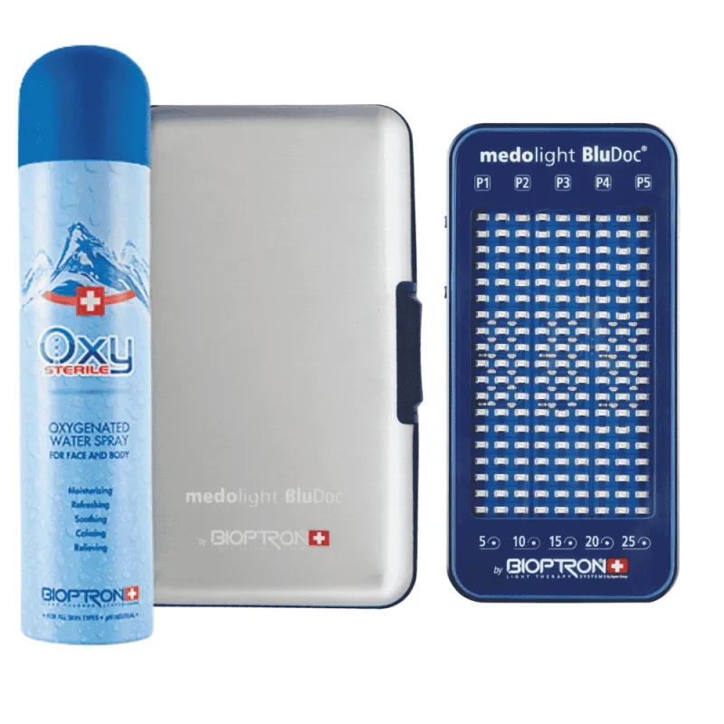 Biolampa Zepter Bioptron Medolight BluDoc a OXY sprej