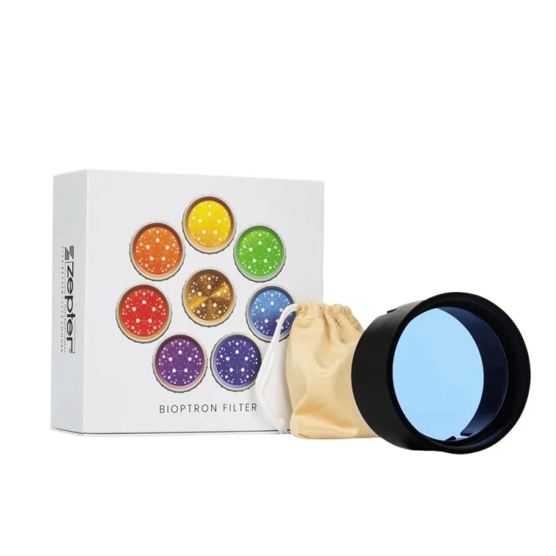 Zepter BIOPTRON farebný filter k biolampe Medall, YouThron, - modrý filter