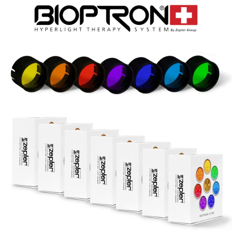 Kolorterapia - terapia farbami 7ks - pre Bioptron Medall