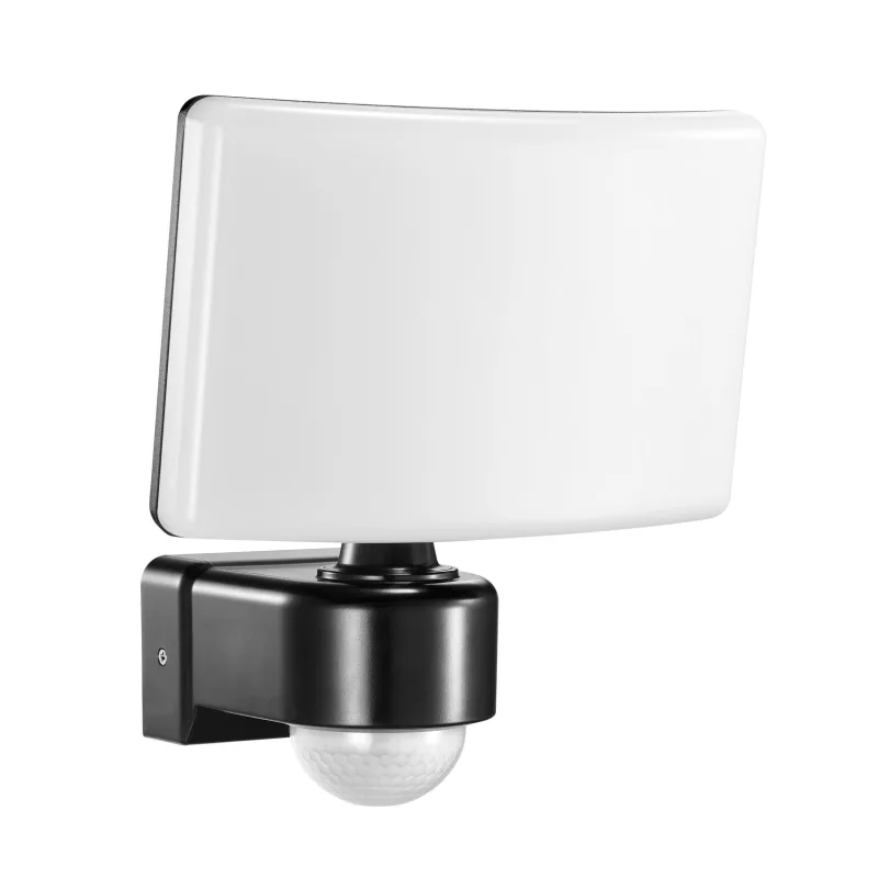 ADVITI TOS LED 30W reflektor s PIR senzorom, 2200lm, IP65, 4000K, PC, čierny