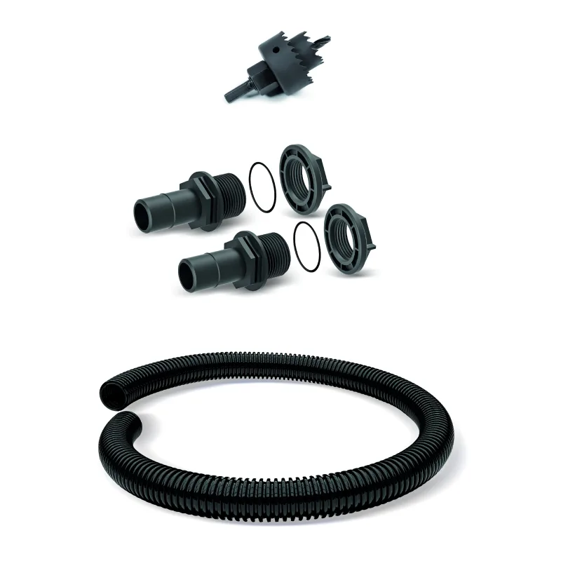 Prosperplast s.r.o. Sada príslušenstva k sudom na dažď. vodu ICANSET 8 (4 diely) pre spojenie dvoch sudov