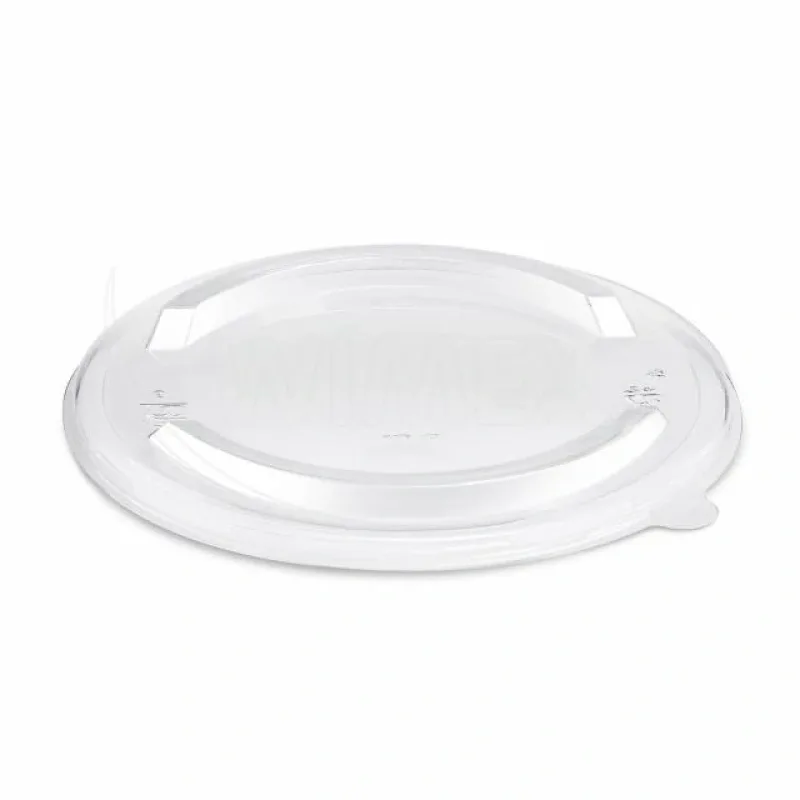 Víčko průhledné (rPET) pro papírové misky Ø185 mm [50 ks] (82801)