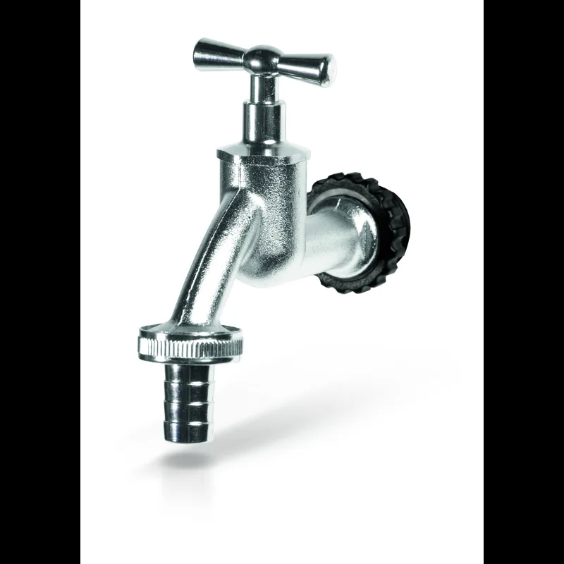 Prosperplast s.r.o. Kohútik kovový k sudu na dažďovú vodu TAP strieborný veľkosť závitu 3/4 palca