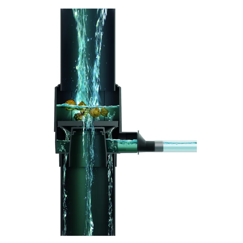 Prosperplast s.r.o. Vnútorný filter hrubých nečistôt dažď. vody pre odkvap sada plus hadica IFILWS-S411