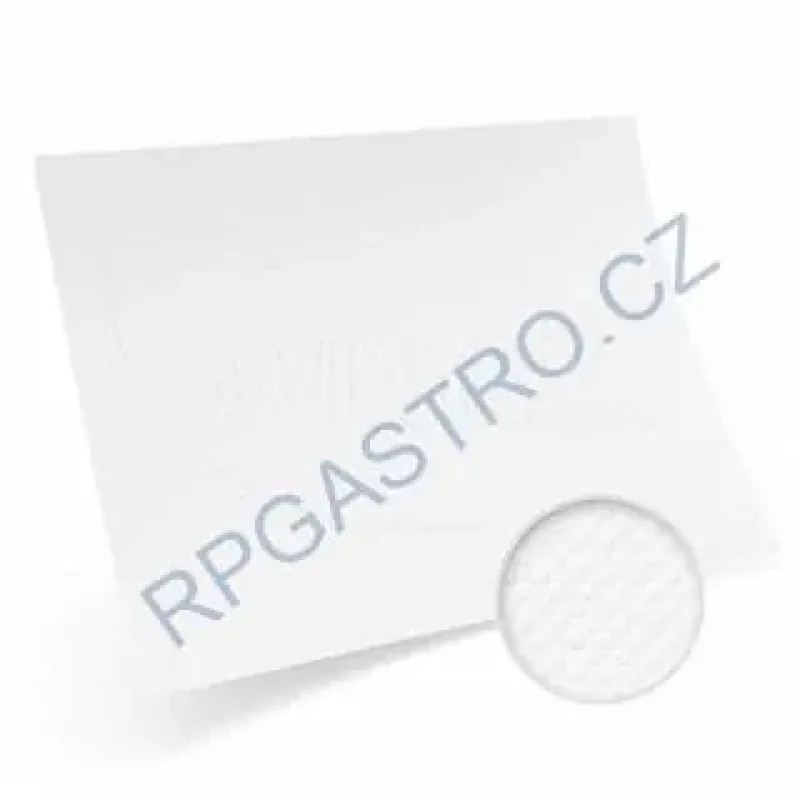 Papírové prostírání 30 x 40 cm bílé [200 ks] (70100)