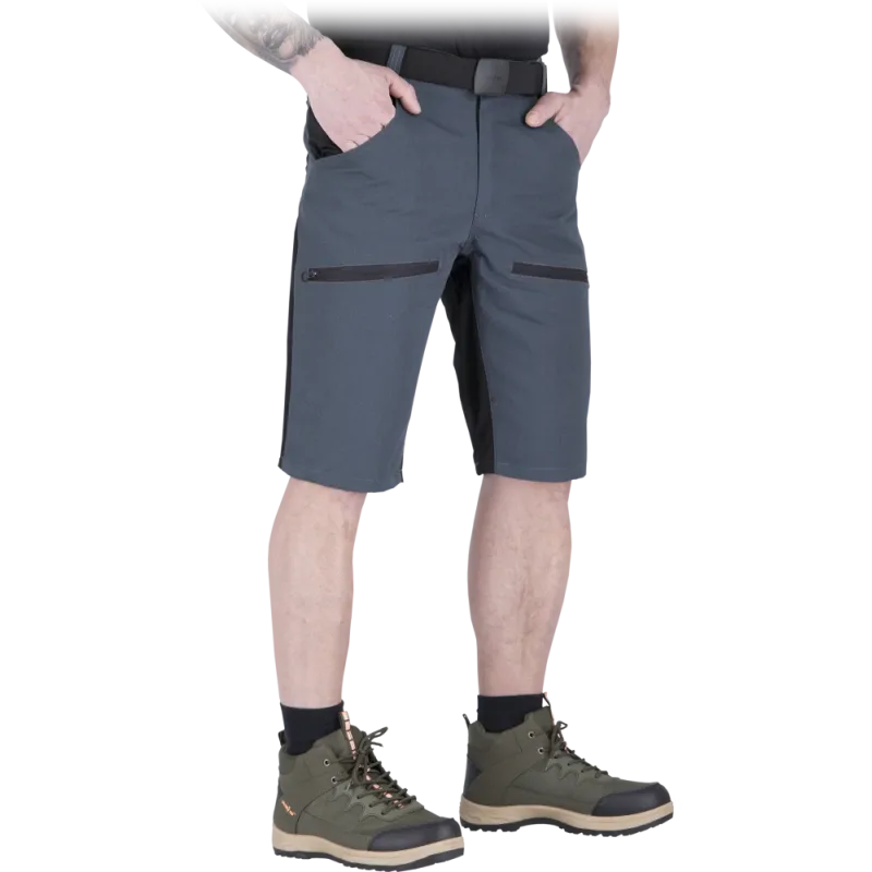 Reis Hobber DSD pánske kraťasy Grey/Black S-3XL