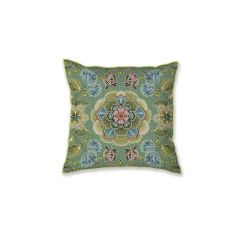 Pip Studio polštář Matata Green 53x53cm, zelený