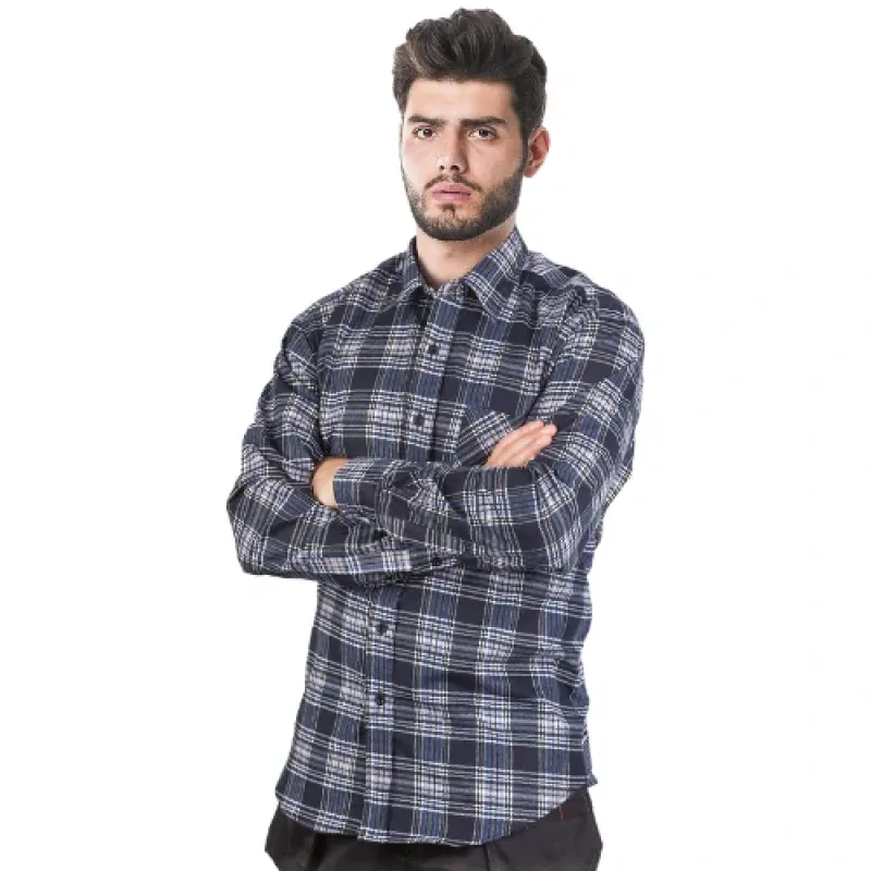 Reis KF GNY flanelová košeľa blue