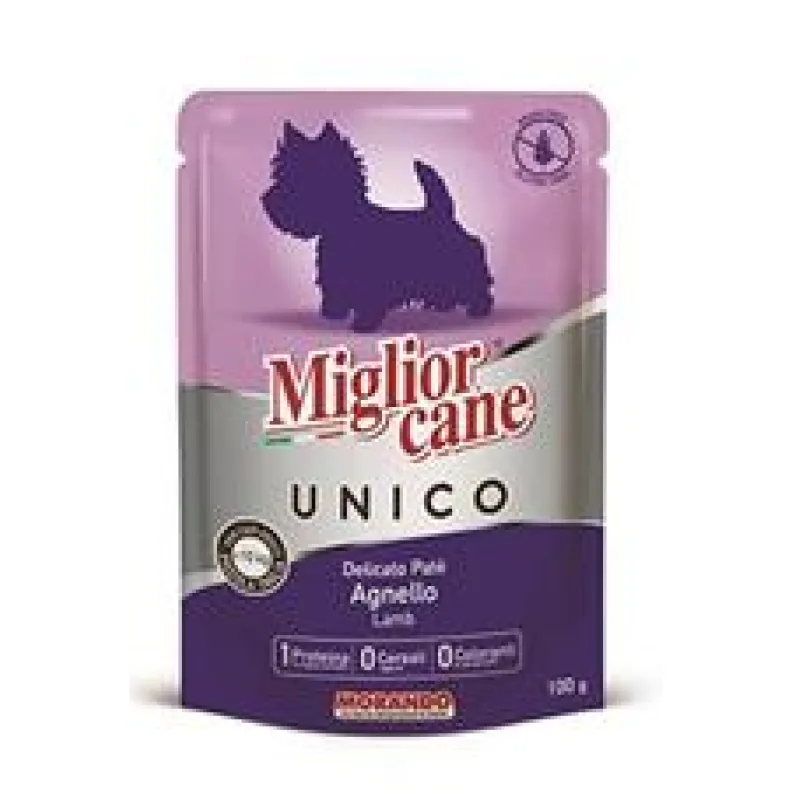 Miglior Cane Unico kapsička pro psy jehněčí 100g