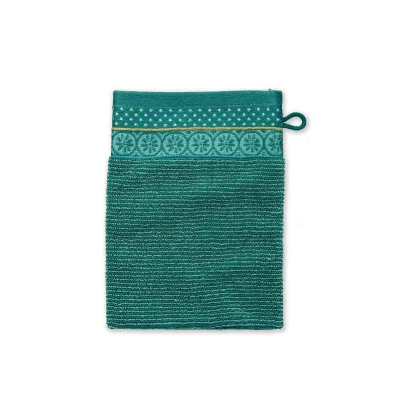 Pip Studio Soft Zellige bavlněná froté žínka zelená 16x22 cm