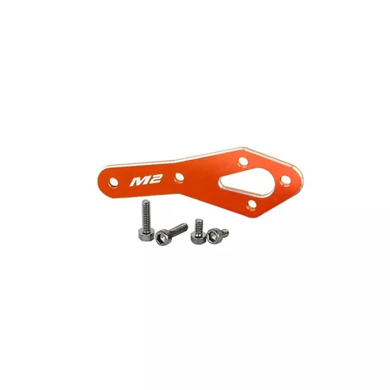 OMP M2 Sada výztužných desek motoru ocasu-oranžová pro M2 V2