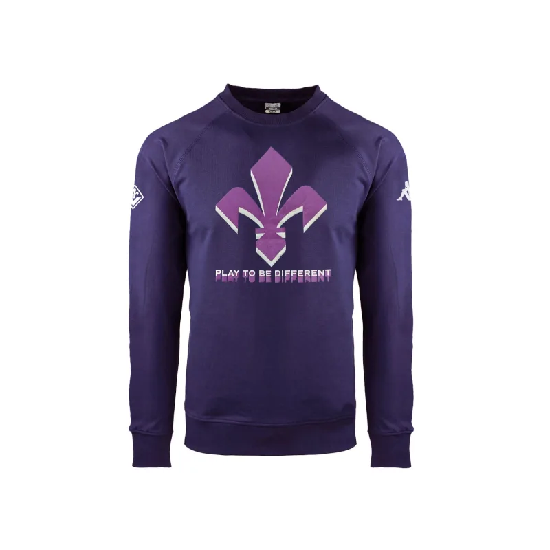 Kappa ACF Fiorentina mikina fialová pánska