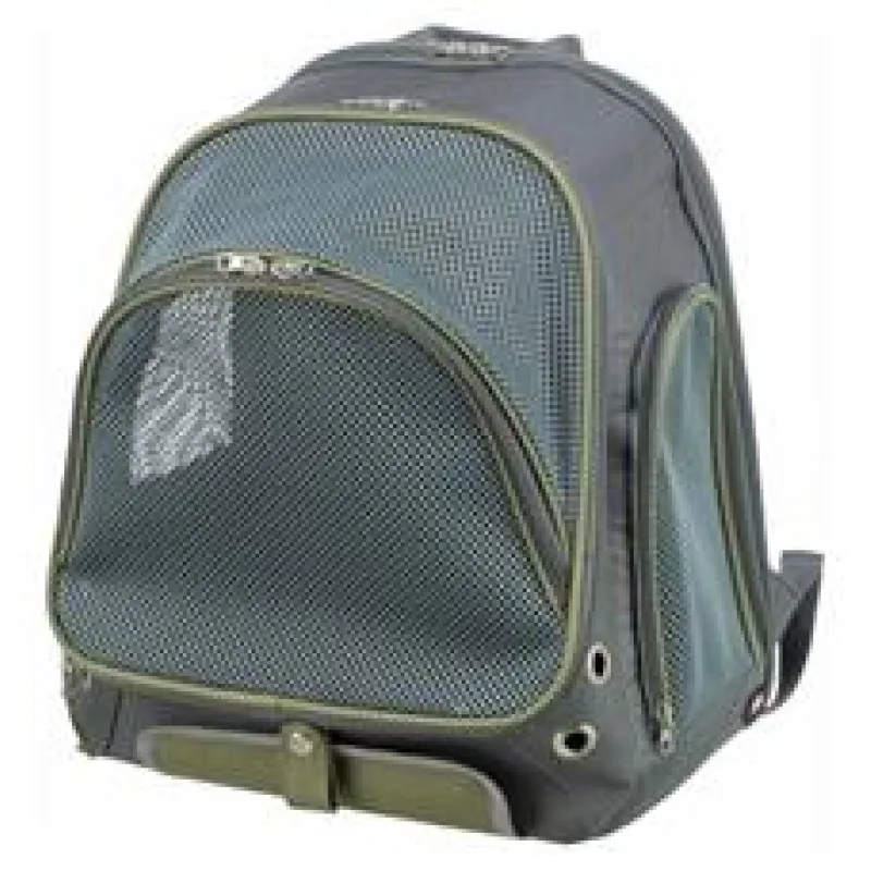 Transportní batoh LYLA, 34 x 22 x 42 cm, do 8 kg, nylon, šedá/modrá 1 ks