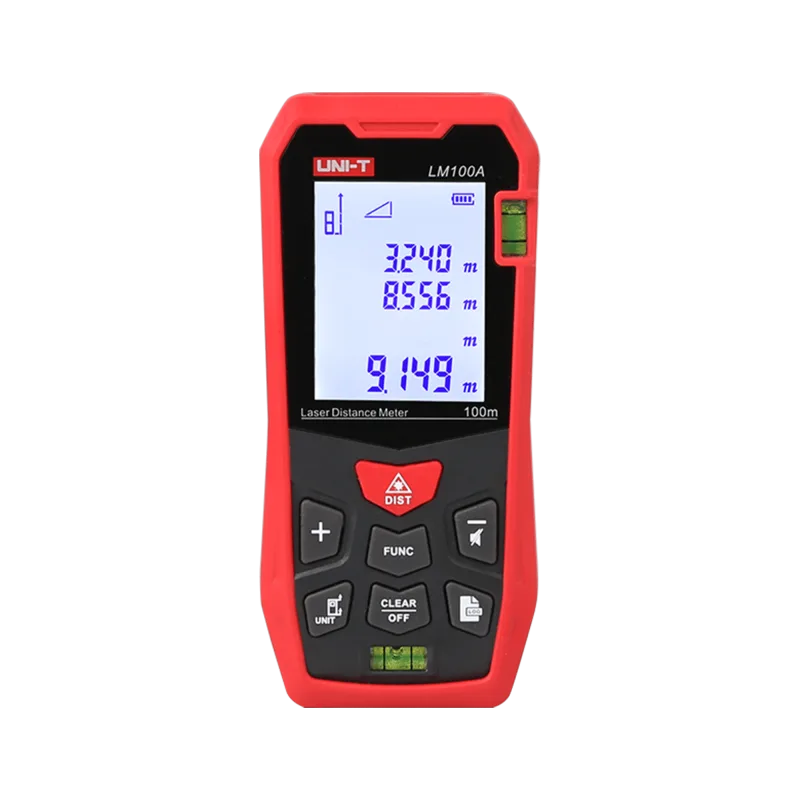 Digitálny merač vzdialenosti Uni-T LM100A 100 metrov ±(2 mm + 5 x 10^(-5) D) MIE0448