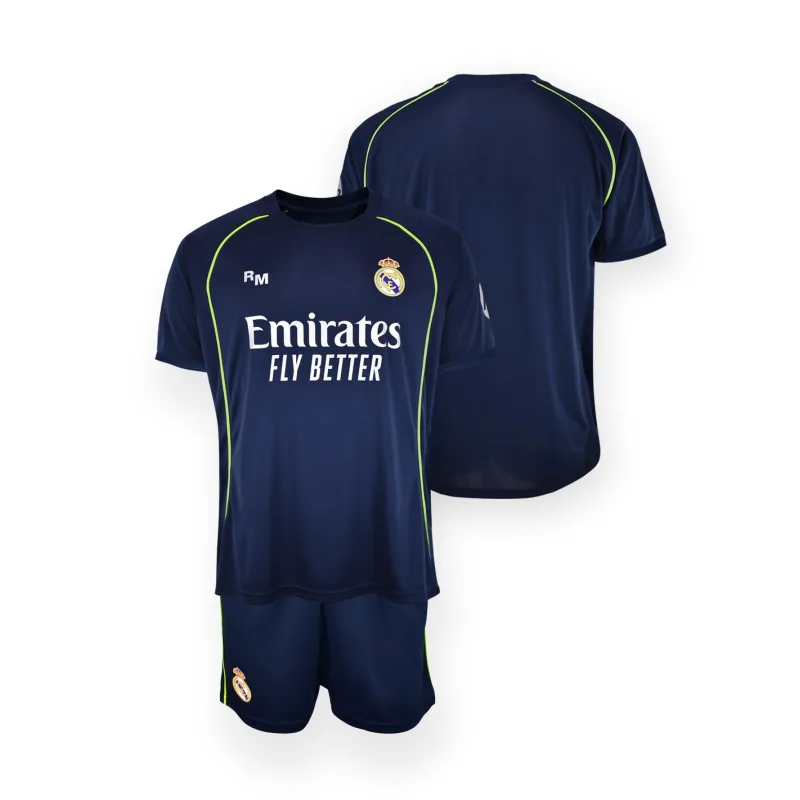 Real Madrid set detský - dres + kraťasy (2025-2026) vonkajší - oficiálna replika