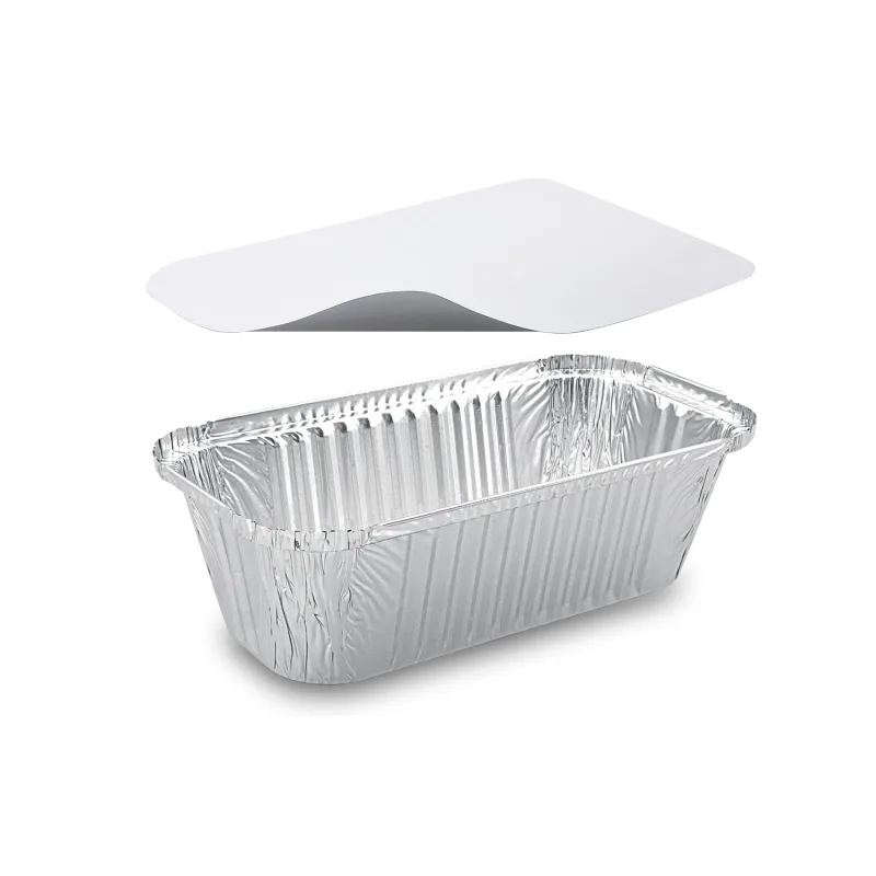 Miska hranatá ALU 1500 ml včetně víčka [5 ks] (65150)