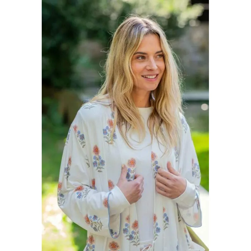 Pip Studio Naomi kimono Tanaka bílé dlouhé v super prémiové kvalitě