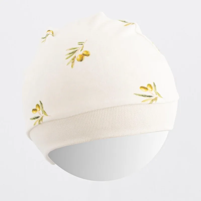 Dojčenská čiapka z organickej bavlny New Baby Olivy