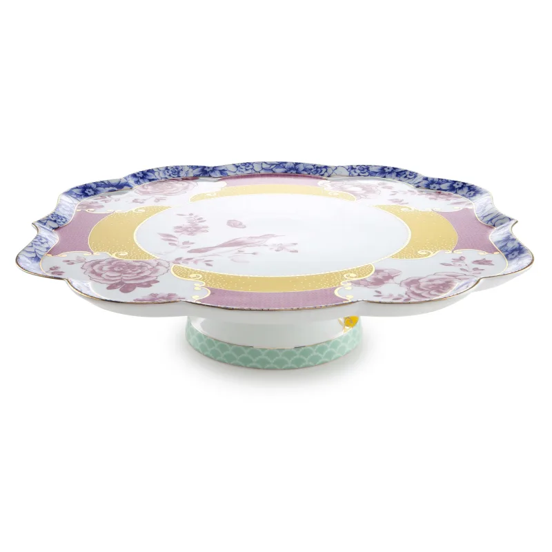 Pip Studio Royal Multi dortový podnos Ø 29,5cm, barevný