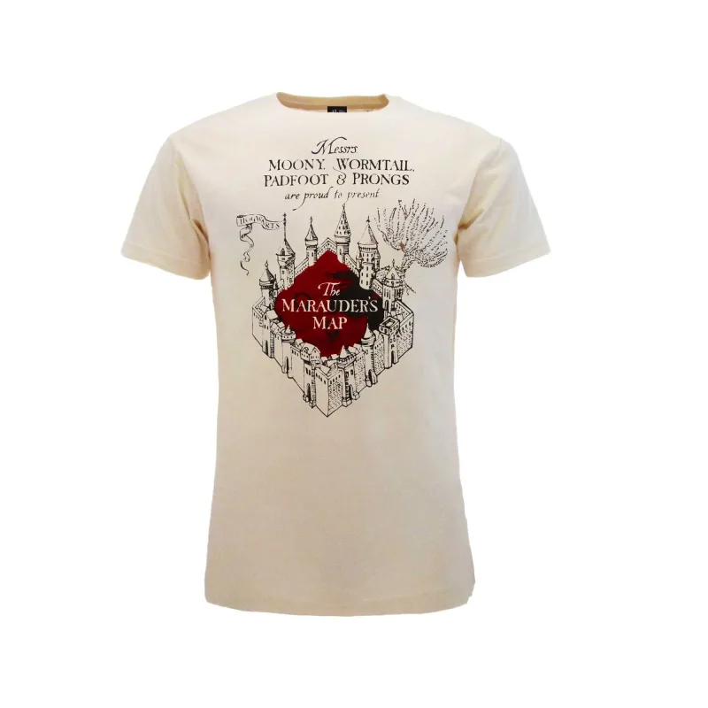 Harry Potter Marauder's Map - Záškodnícka mapa tričko pánske