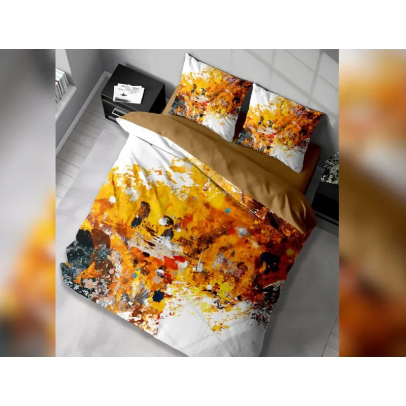 Moderné 3D obliečky 140x200, 70x90 Jesenná žiara