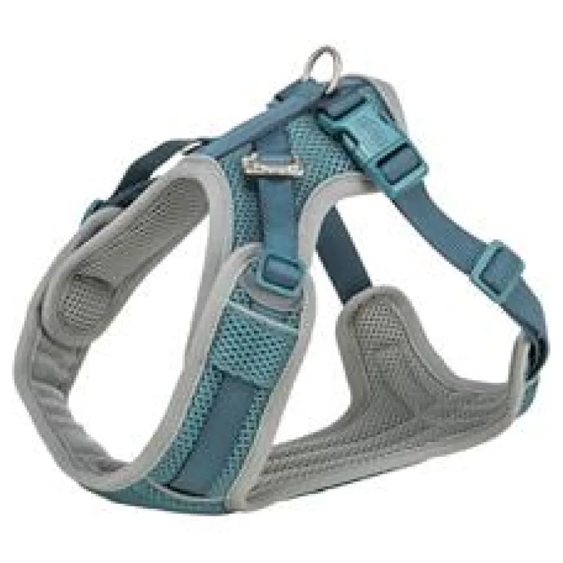 FlexMesh Premium postroj, široký střih, petrolejová S-M: 48-69 cm/ 20 mm