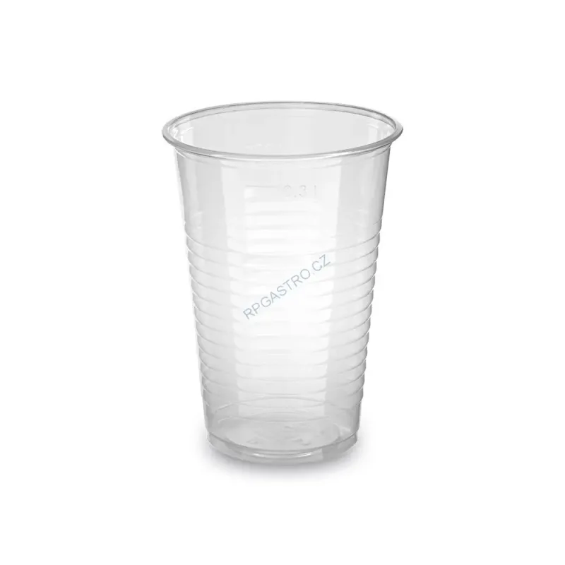 Neposíláme - Kelímek průhledný 0,3 l -PP- (Ø 78 mm) [100 ks] (73213-11A) pouze osobní odběr
