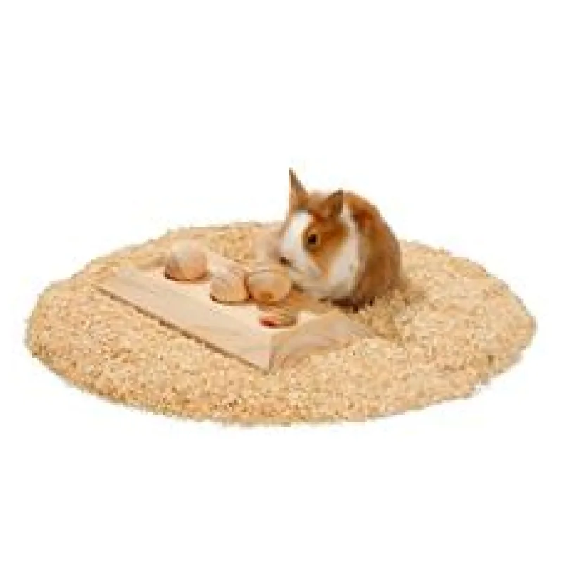 Karlie interaktivní dřevěná hračka pro hlodavce, 30x15x6cm