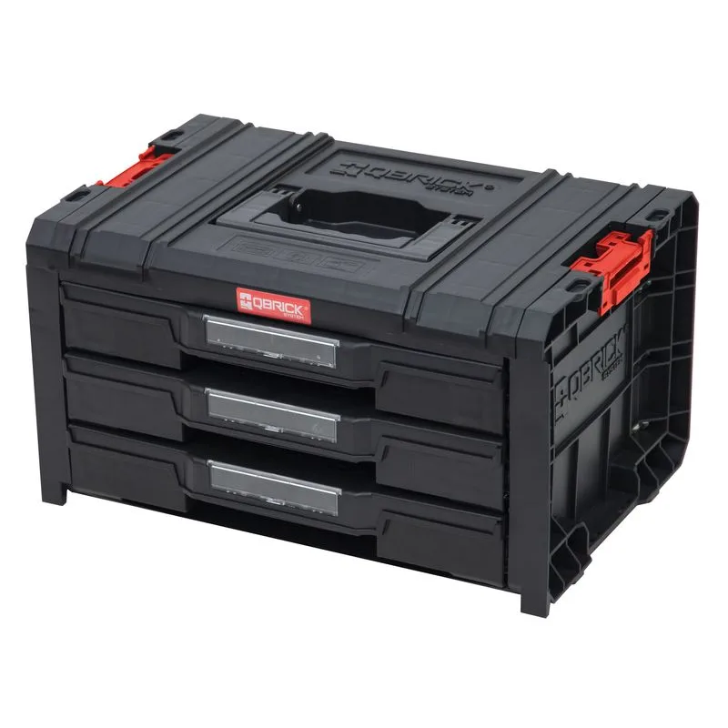 Qbrick patrol Box QBRICK® System PRO Toolbox Drawer 3 Expert, organizér, 3 zásuvky