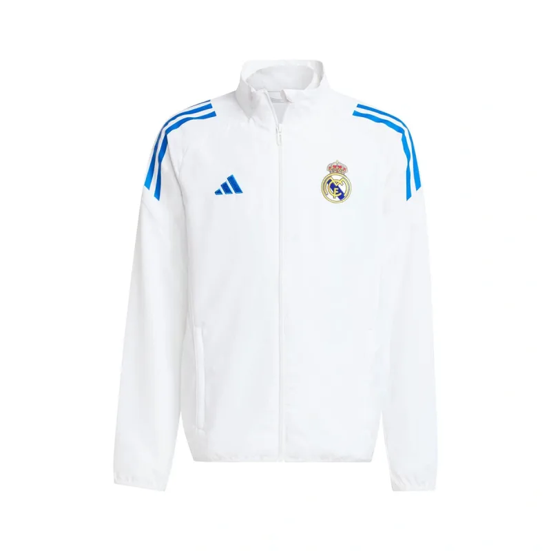Adidas Real Madrid bunda biela detská 2025-2026