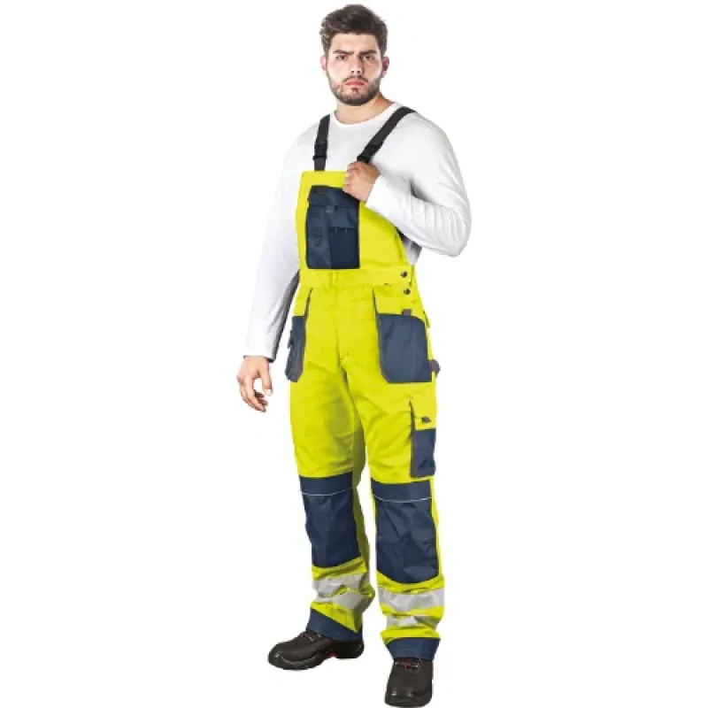 Leber&Hollman FMNX YGS nohavice s trakmi žlté