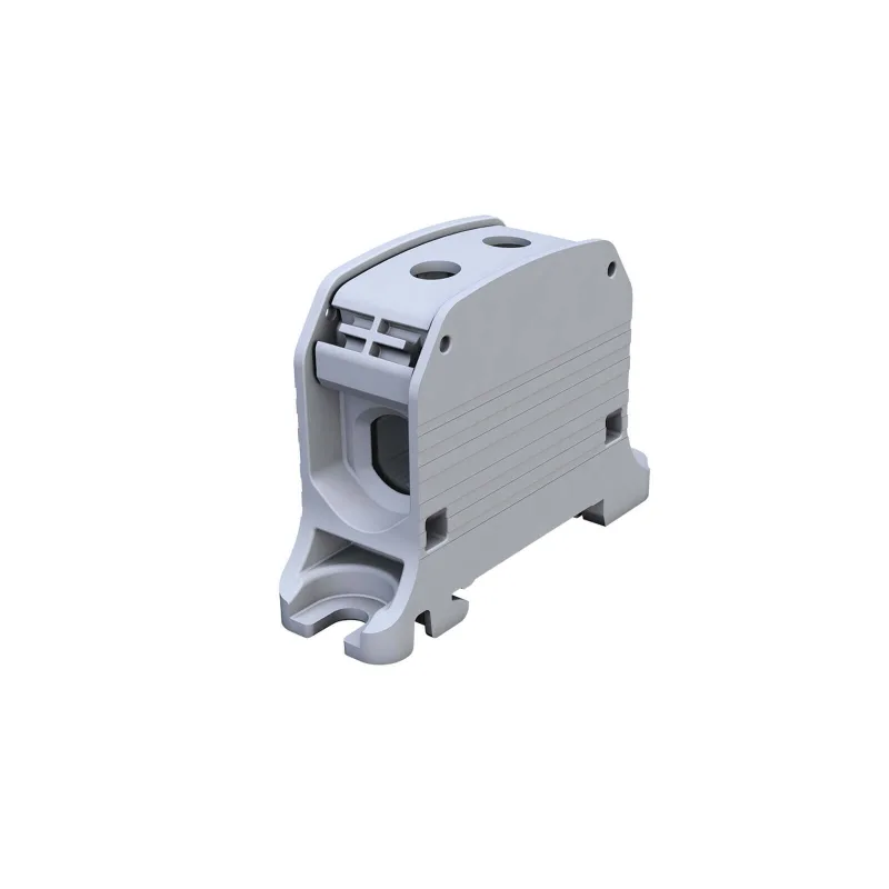 Univerzálna svorka SIMBLOCK STB 50 sivá Al/Cu 1x50mm2 jednopólová, 2 otvory