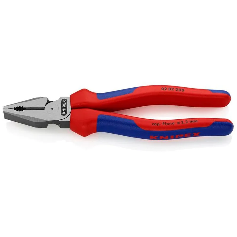 Kliešte KNIPEX 02 02 200 – 200 mm, silové, kombinované, DIN 5746