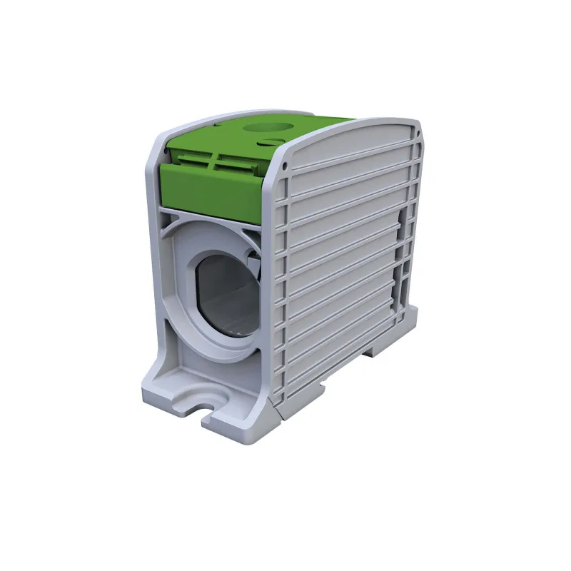 Univerzálna svorka SIMBLOCK STB 300 zelená Al/Cu 1x300mm2 jednopólová, 2 otvory