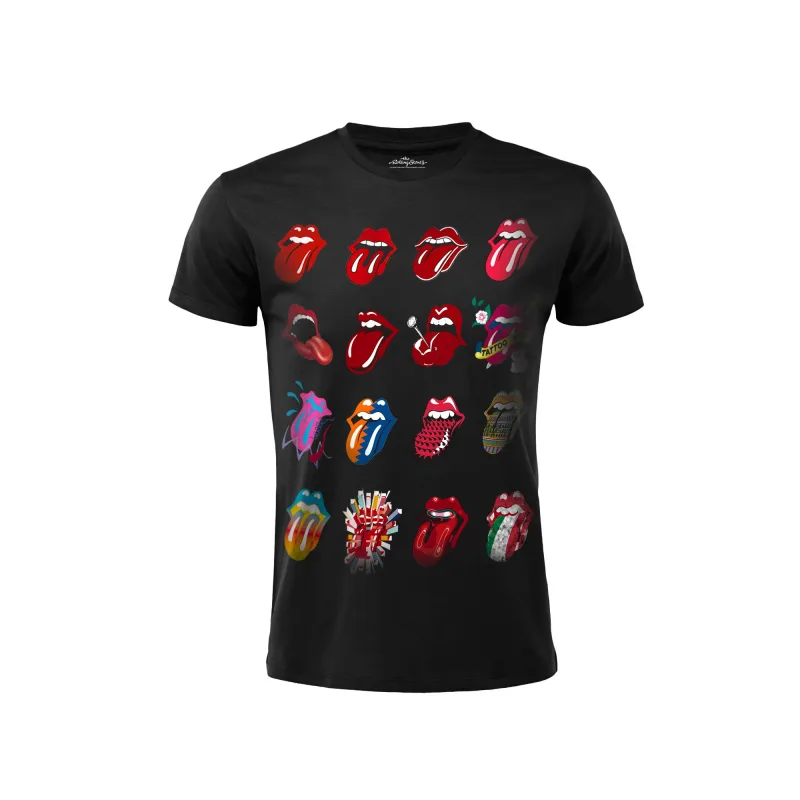 The Rolling Stones tričko čierne pánske