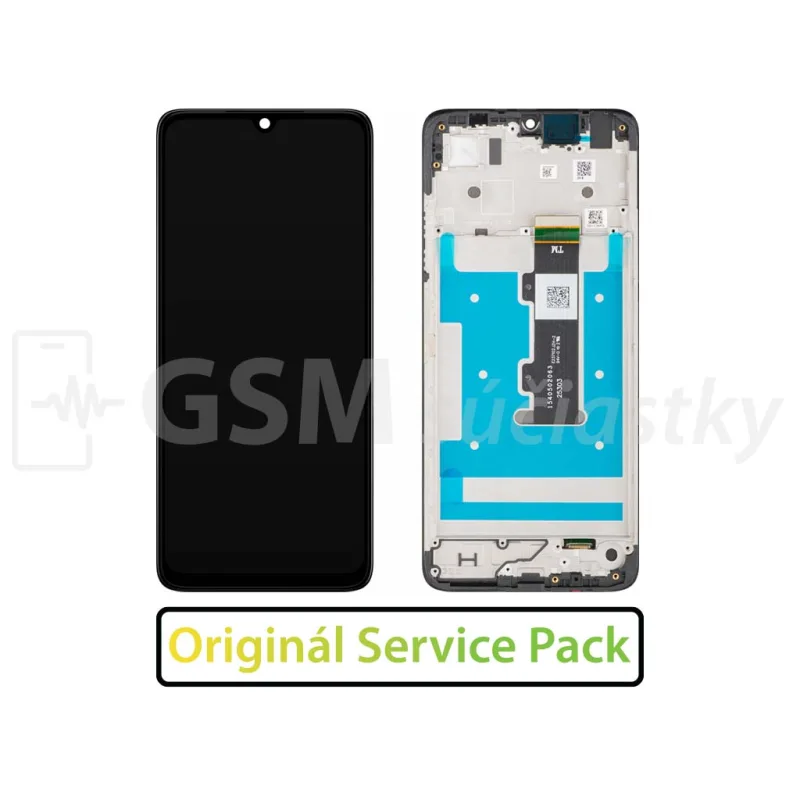 LCD displej + Dotykové sklo Motorola Moto G06 Power + Rám