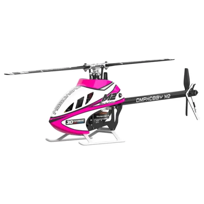 OMP 3D vrtulník M2 V3 Sport Heli-BNF Růžová