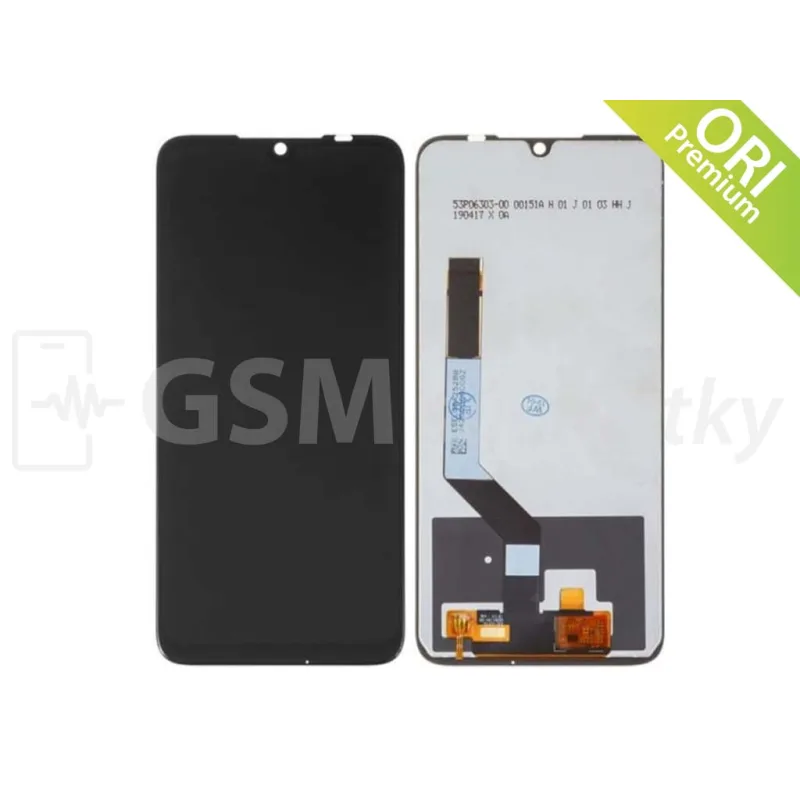 Xiaomi Redmi Note 7 - LCD displej + Dotykové sklo Farba: Čierna