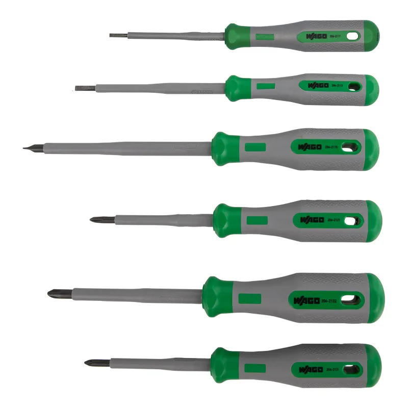Sada skrutkovačov WAGO 206-2101 VDE PH1; PH2; PZ1; 2,5; 3,5; 5,5;; 1000 V